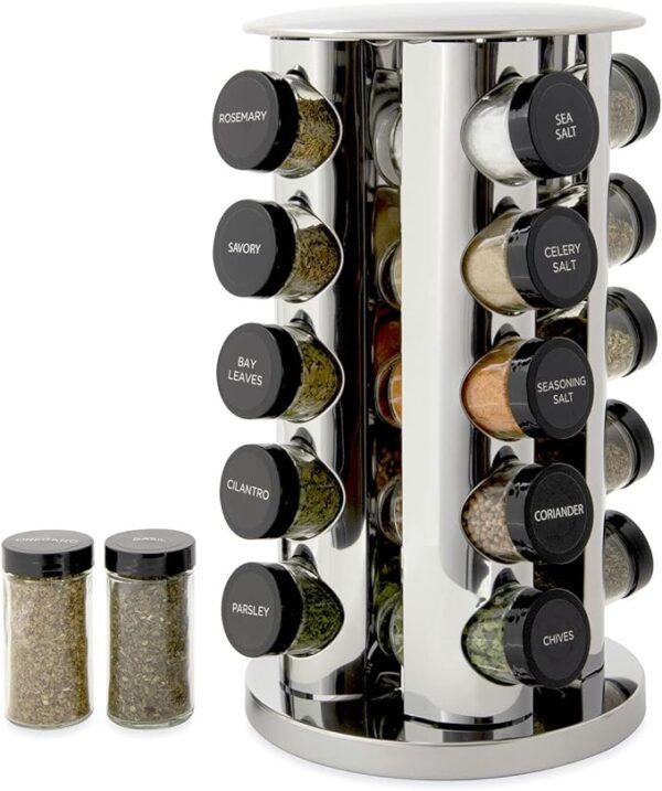 Kamenstein 20 Jar Revolving Countertop